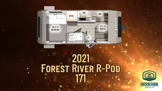 2021 Forest River R-Pod 171 Walkthrough Review