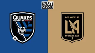 HIGHLIGHTS: Earthquakes II vs. Los Angeles Football Club 2 (September 24, 2023)