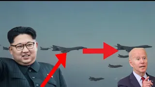 U.S. deploys b1 heavy bombers Send a message to north Korea 😳