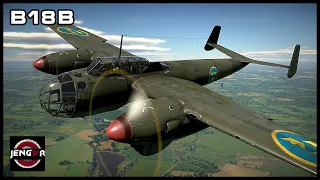 DON'T Ignore THIS Plane! B18B - Sweden - War Thunder Review!