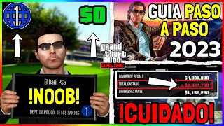 COMO INICIAR en GTA5 ONLINE DESDE 0 en JULIO del 2023 *SIN EQUIVOCARTE* | GUIA PARA PRINCIPIANTES