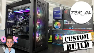 Corsair 5000D Build with Special Edition i9 | Galahad | RTX 3070 Ti (time lapse)