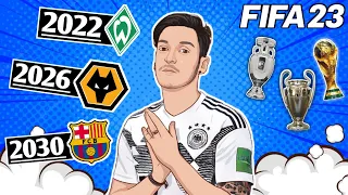 MEMAINKAN ULANG KARIR MESUT ÖZIL DARI USIA 18 TAHUN! 🦉 - FIFA 23 INDONESIA