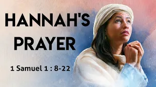 Hannah's Prayer | Story of Hannah | Sunday School Lesson |