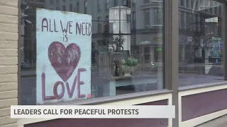 Downtown businesses, local leaders ask for peaceful protest after GRPD releases video of fatal shoot