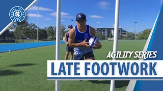 Nudgee Rugby Skills - Late Footwork In Contact