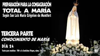 DIA 24- PREPARACIÓN A LA CONSAGRACIÓN TOTAL A MARÍA  - SN LUIS MA GRIGNION DE MONTFORT - FATIMAZO