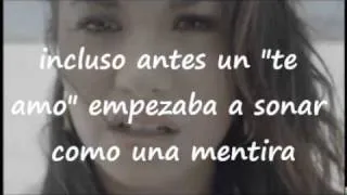 For the love of a daughter- Demi Lovato Subtitulado al español (Unbroken 2011)