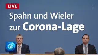 Spahn und RKI-Chef Wieler zur Corona-Lage