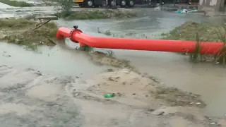 Heavy rain in Dangote Refinery, Nigeria || World largest single train || Capacity 650000 barrels