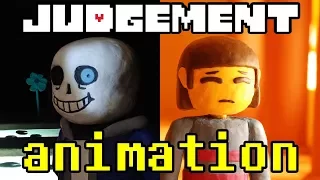 Judgement - (Undertale Song by TryHardNinja) Stop Motion Animation