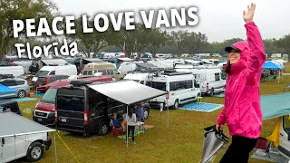 VANLIFE Party in the Rain! 🚐✨☔ PEACE LOVE VANS 2024