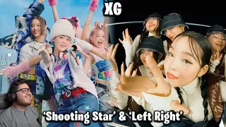 First Time Reacting to XG - 'SHOOTING STAR' & 'LEFT RIGHT' MV's