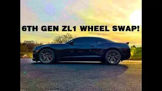 THE CAR I NEVER TOLD YOU ABOUT... ZL1 WHEEL SWAP ON A 5TH GEN