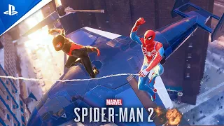 Marvel's Spider-Man 2 - Combat Abilities & Miles New Blue Venom Power