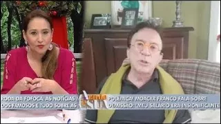 polêmica! Moacyr Franco fala sobre demissão '' meu Salário era insignificante !''