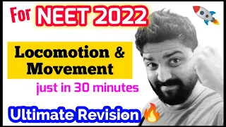 "Locomotion & Movement"" in one shot 🔥🔥 | Human Physiology | Neet Crash Course 😎Neet 2021