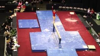 Kaitlyn Ohashi- Beam 2012 Pacific Rim Gymnastics- *crappy quality!!!*