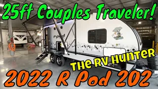 Small RV Tour  2022 R-Pod 202 Review - R-Pods Largest Model by Forest River RV - The RV Hunter