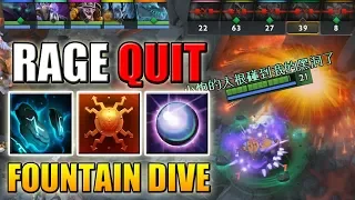 Impossible Tank Combo [Fountain Dive: Bulwark + Dispersion] Dota 2 Ability Draft