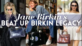 Trendy or Timeless? Jane Birkin’s Beat Up Birkin Legacy, Mary-Kate’s Trashed Kelly, Kendall’s Kelly