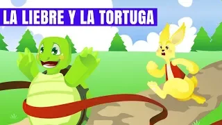 LA LIEBRE Y LA TORTUGA ❤️ CUENTOS INFANTILES PARA NIÑOS EN ESPAÑOL