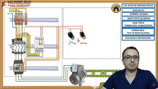 Pano Tasarım ve Montajı - Ders 4: Faz (Motor) Koruma Rölesi ve Bağlantısı.