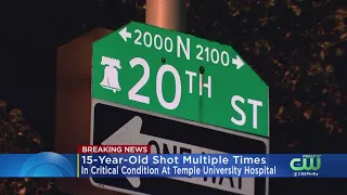 15-Year-Old Shot Multiple Times In North Philadelphia, In Critical Condition: Police