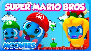 The Super Mario Bros Theme song ⭐️ Cute cover by The Moonies Official