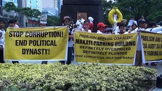 Anti-graft group stages protest vs Binays