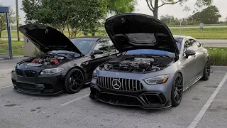 2013 BMW M5 Bolt Ons E30 vs 2021 Mercedes GT63 S AMG Bolt Ons 93