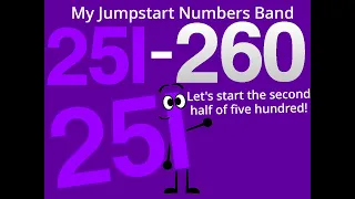 My Jumpstart Numbers Band 251-260