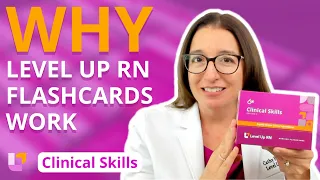 Clinical Nursing Skills Flashcards: Why get Level Up RN Flashcards? |@LevelUpRN