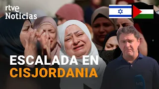 ISRAEL-GAZA: Más de 67 PALESTINOS MUERTOS en CHOQUES con COLONOS ISRAELÍES en CISJORDANIA | RTVE