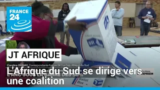 L'ANC sous la barre des 50%, l'Afrique du Sud se dirige vers une coalition • FRANCE 24