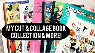 Cut & Collage Books • Background/Collage Papers Books • My Collection so far!