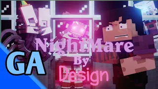 "Nightmare by Design" | FNAF Minecraft Music Video Animation (Song by @TryHardNinja )