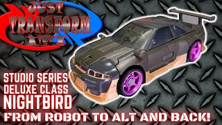 JUST TRANSFORM IT!: Studio Series Deluxe Nightbird (RotB)