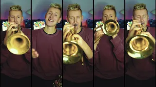 Gnarls Barkley - Crazy arranged for Brass Quintet with sheet music