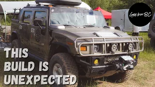 THIS OFF ROAD BUILD IS UNEXPECTED! Mike's 2005 Hummer H2  |  OVERLAND RIG WALKAROUND SERIES EP.6