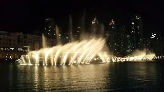 Dubai Fountain - Elissa song Aa Baly Habibi