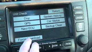 Honda Accord  SAT NAV GPS DVD DISC ver. 2.06