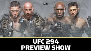 UFC 294 Preview Show | Can Volkanovski, Usman Shock Makhachev, Chimaev? | MMA Fighting