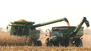 Corn Harvest 2020 | John Deere S660 Combine Harvesting Corn | Ontario, Canada