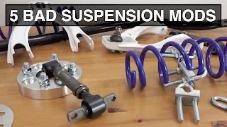 5 Suspension Mods That Can Ruin Your Car