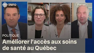 Panel politique : Christian Dubé réclame deux ans de patience