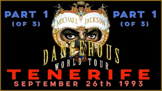 Michael Jackson Dangerous World Tour in Tenerife 1993 - Part 1 - Captured from the audience