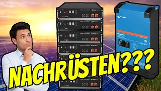 Photovoltaikanlage mit Speicher - einfach nachrüsten!!! Victron Energy Multiplus II !!!