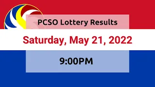 Lotto Results Today Saturday, May 21, 2022 9PM PCSO 6/55 6/42