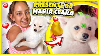 Maria Clara ganhou o melhor presente da vida - Clau Santana